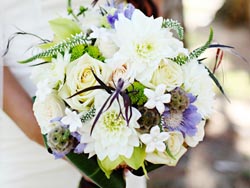 Malta Wedding Inspirations - White and Green Wedding Bouquet
