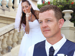 Jodie and Mike - Couple Photos during thier wedding in Malta