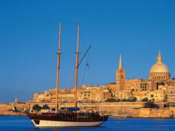 Valletta from the sea