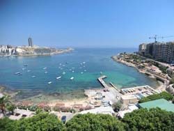 Sliema Promenade Aerial View