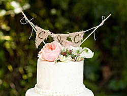 Malta Wedding Inspirations - Shabby Chic Wedding Cake