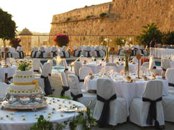 Sunset Wedding at the Serenity Garden