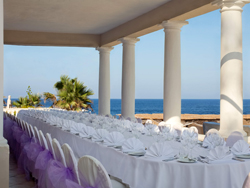 Long Table Wedding Setup